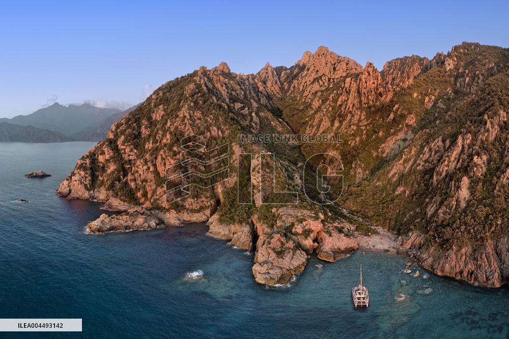 Illustration - Aerial View of France