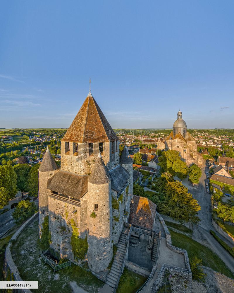 Illustration - Aerial View of France
