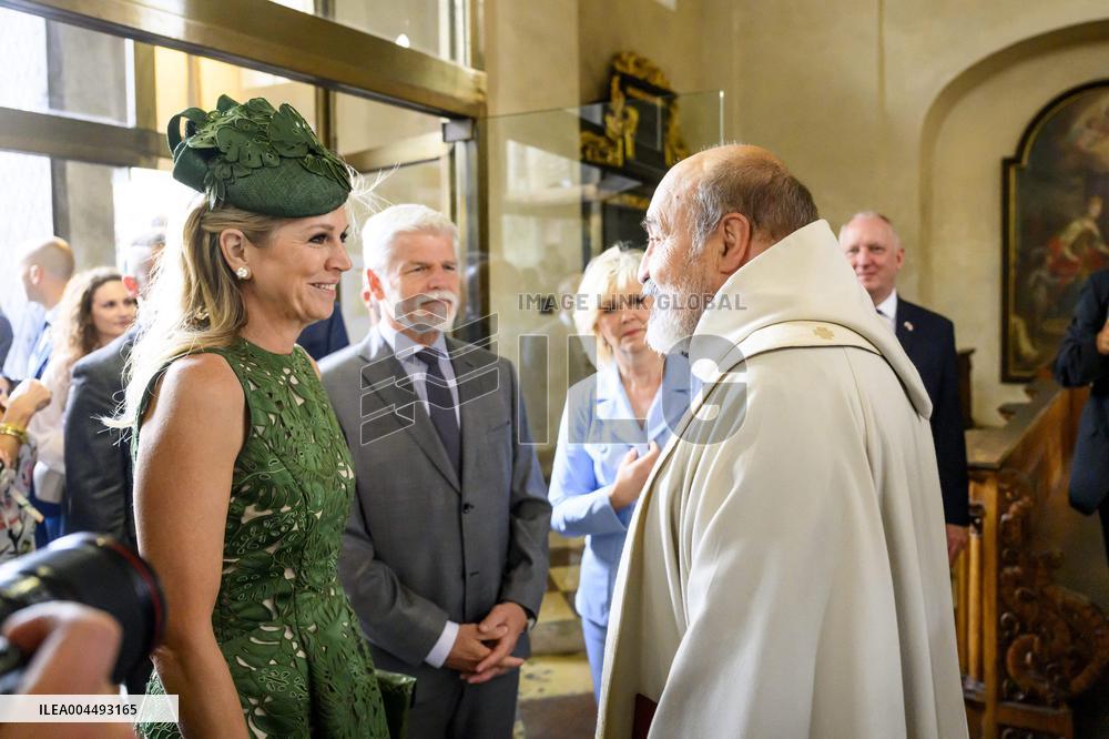 Royal Couple Visit To Prague - Day 2