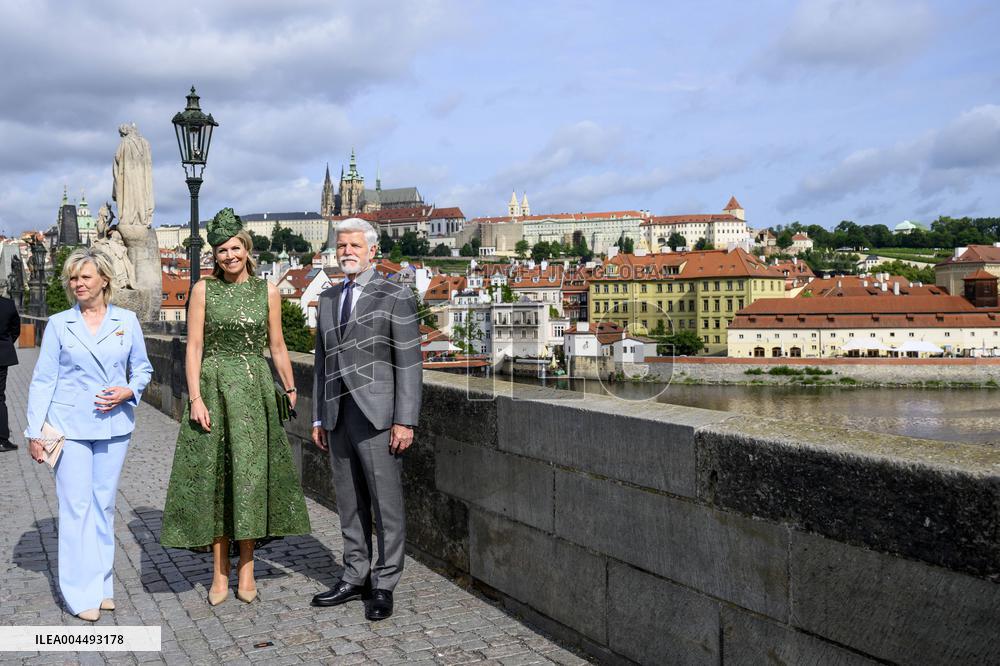 Royal Couple Visit To Prague - Day 2