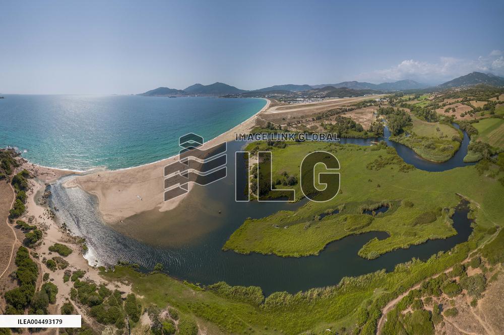 Illustration - Aerial View of France
