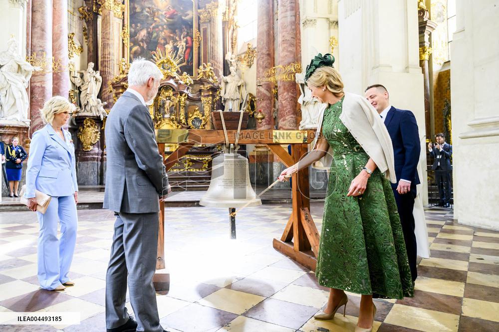 Royal Couple Visit To Prague - Day 2