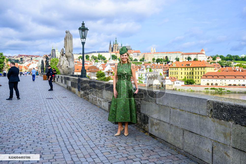 Royal Couple Visit To Prague - Day 2
