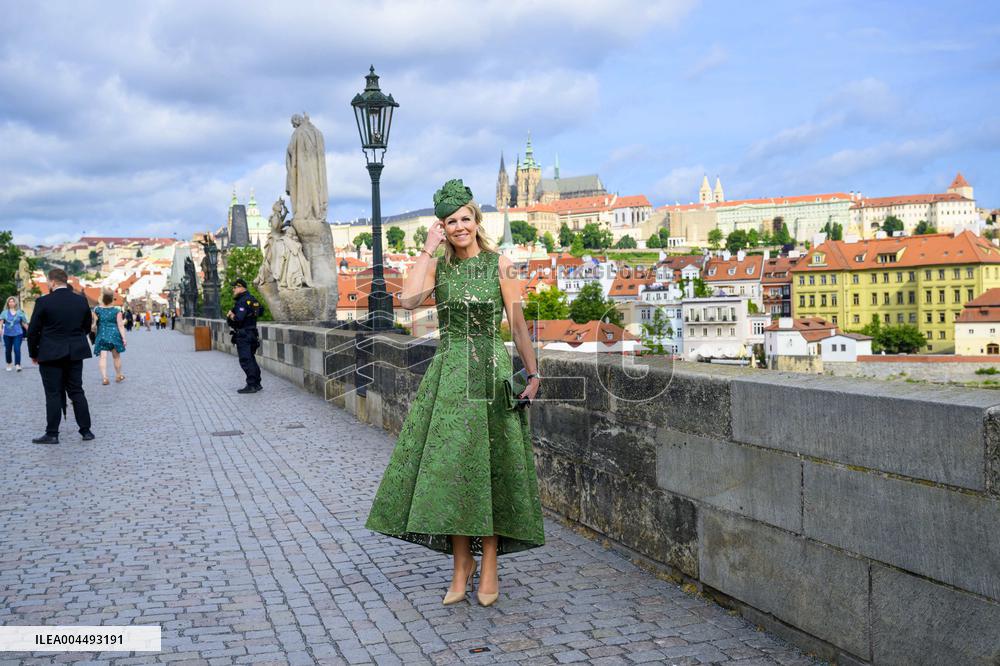 Royal Couple Visit To Prague - Day 2