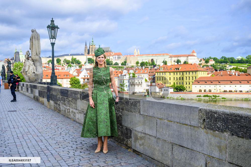 Royal Couple Visit To Prague - Day 2