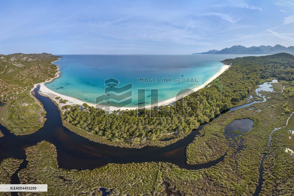Illustration - Aerial View of France