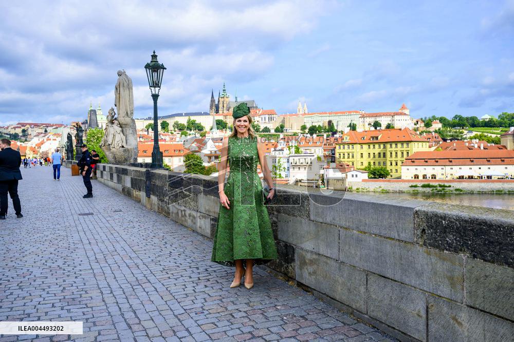 Royal Couple Visit To Prague - Day 2