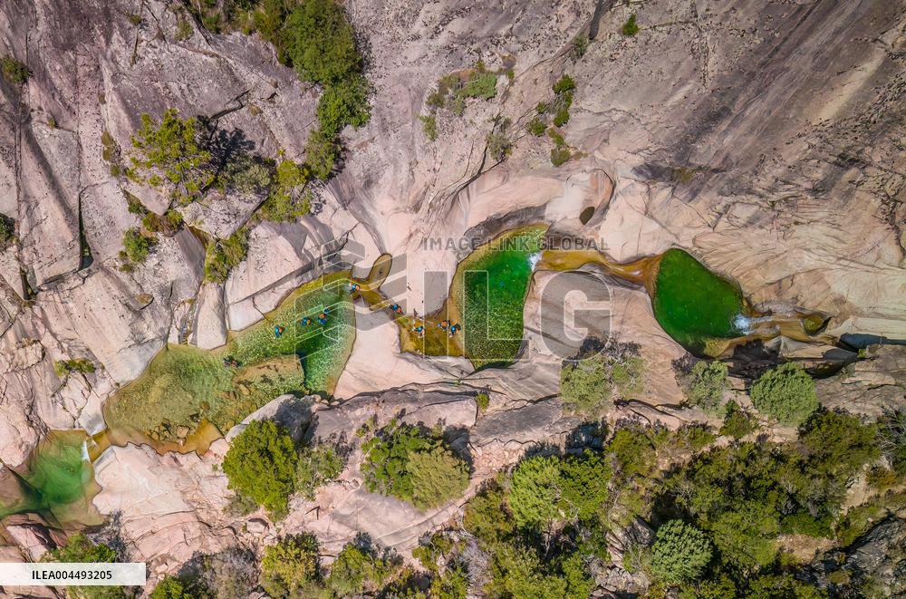 Illustration - Aerial View of France