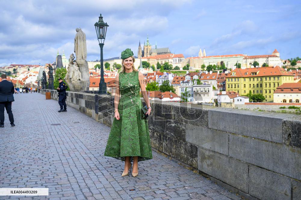 Royal Couple Visit To Prague - Day 2