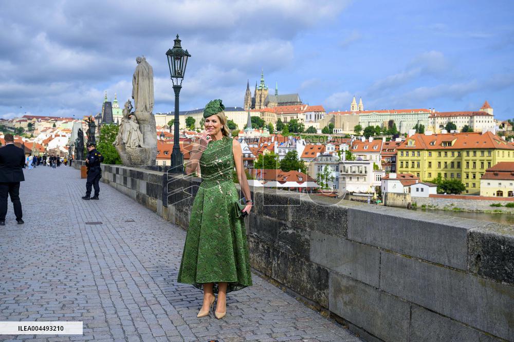 Royal Couple Visit To Prague - Day 2