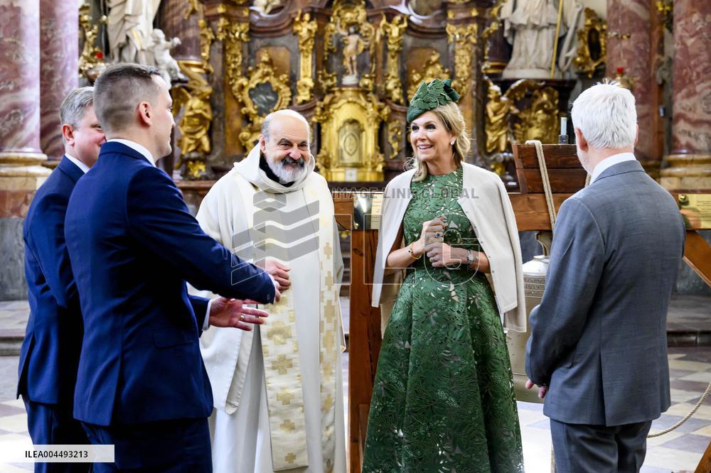 Royal Couple Visit To Prague - Day 2