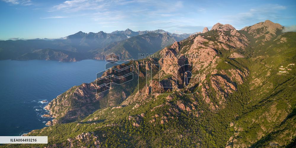 Illustration - Aerial View of France