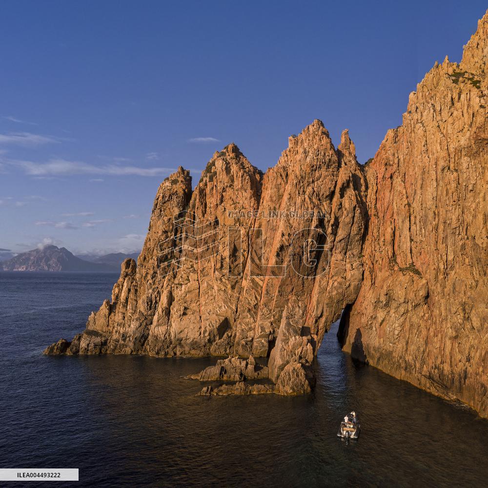 Illustration - Aerial View of France