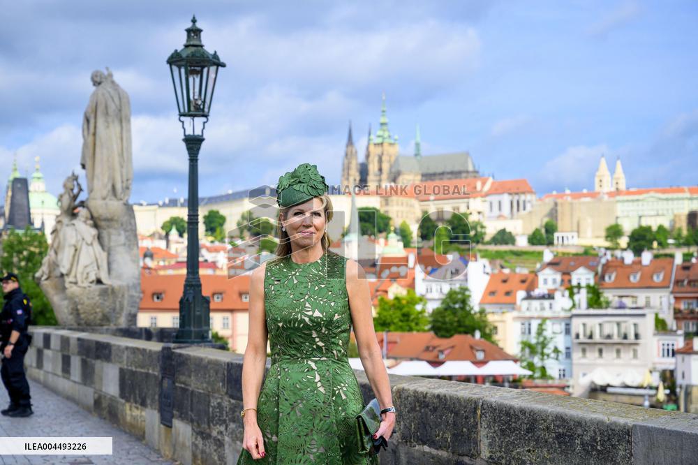 Royal Couple Visit To Prague - Day 2