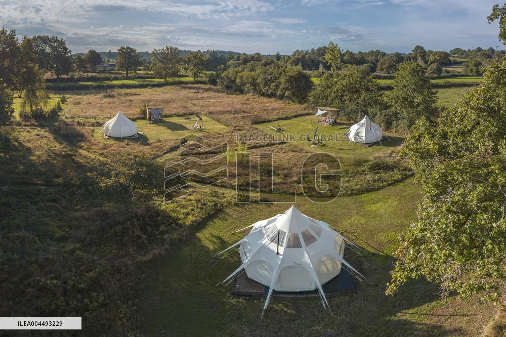 Illustration - Aerial View of France