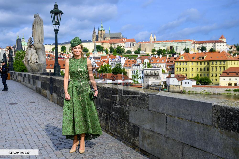 Royal Couple Visit To Prague - Day 2