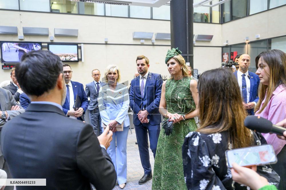 Royal Couple Visit To Prague - Day 2