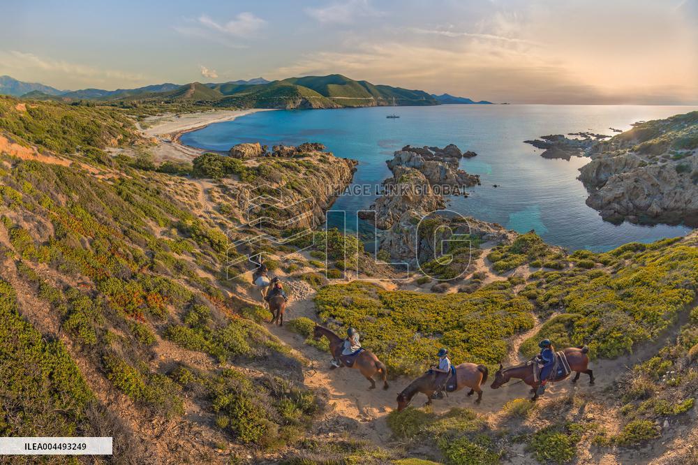 Illustration - Aerial View of France