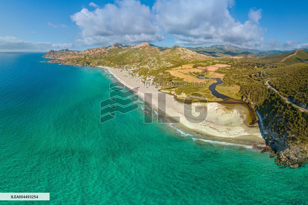 Illustration - Aerial View of France