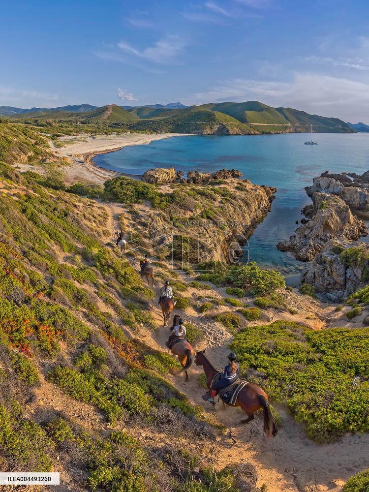 Illustration - Aerial View of France