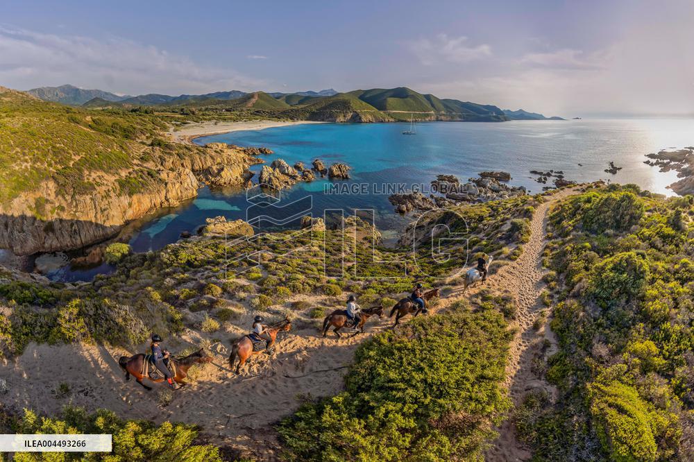 Illustration - Aerial View of France