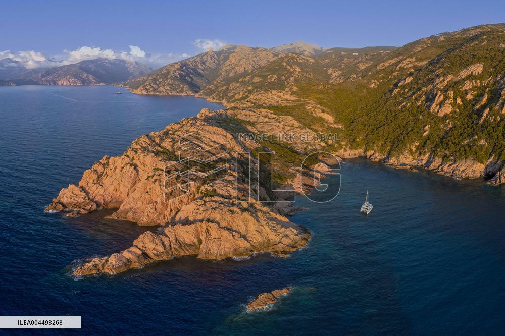 Illustration - Aerial View of France