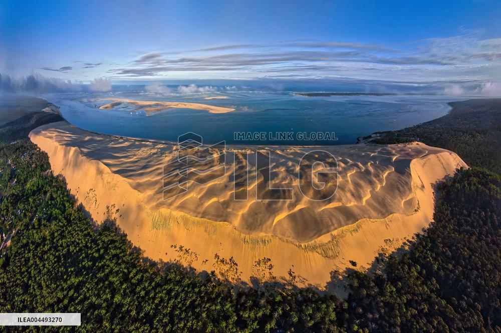Illustration - Aerial View of France
