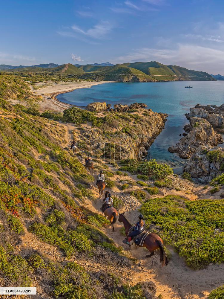 Illustration - Aerial View of France