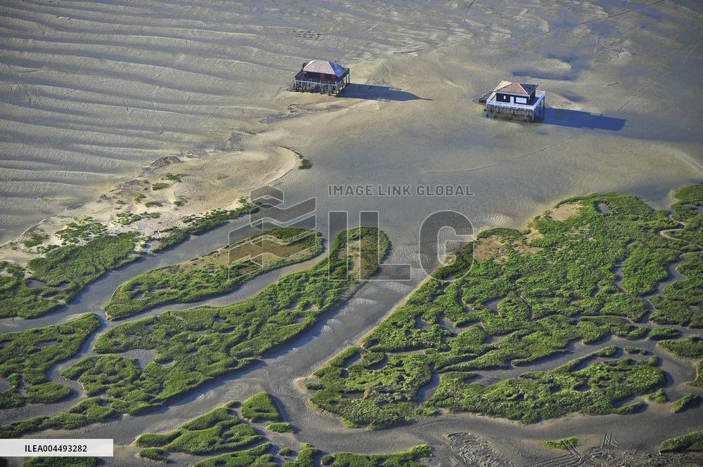 Illustration - Aerial View of France