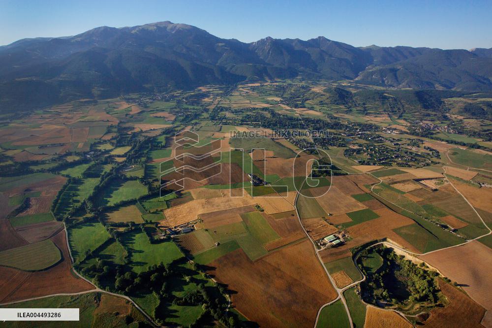 Illustration - Aerial View of France