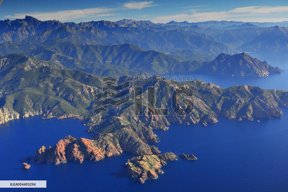Illustration - Aerial View of France