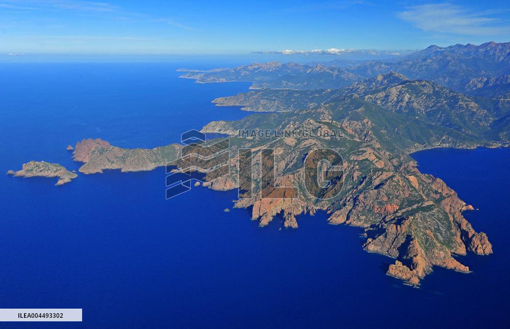 Illustration - Aerial View of France