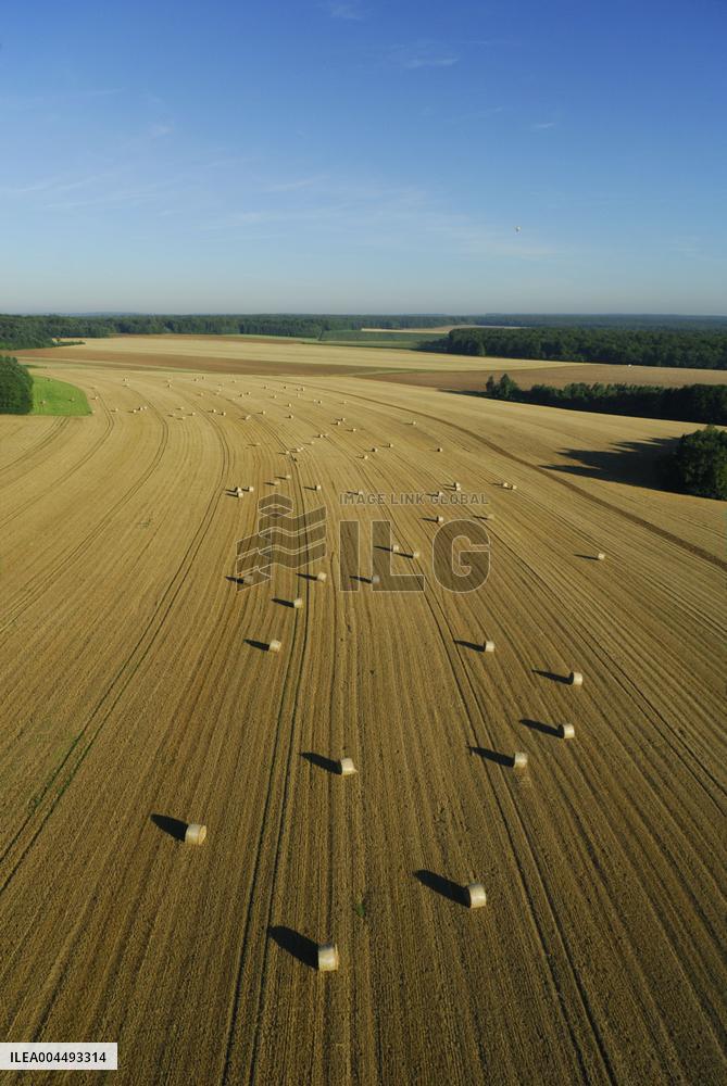 Illustration - Aerial View of France