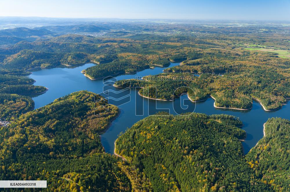 Illustration - Aerial View of France