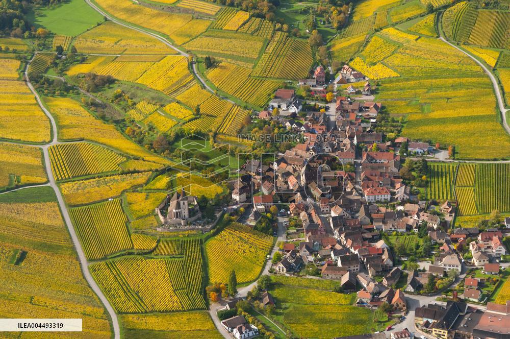Illustration - Aerial View of France