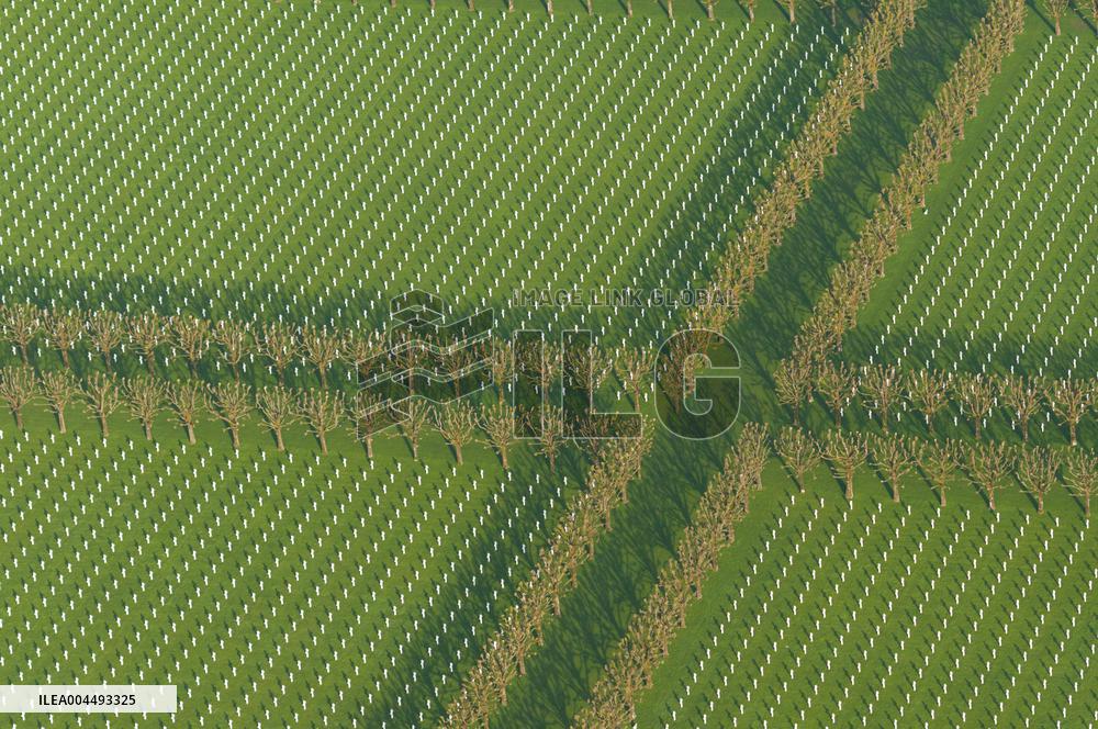 Illustration - Aerial View of France