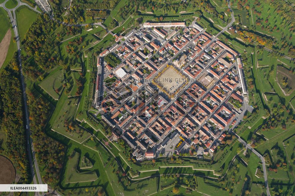 Illustration - Aerial View of France