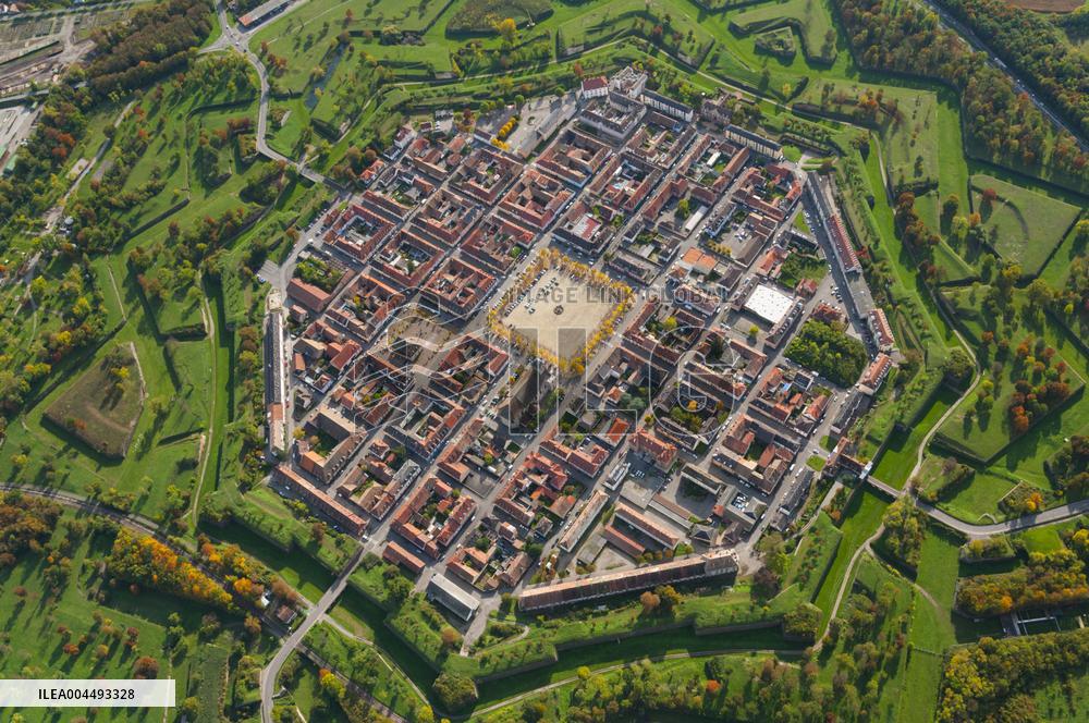 Illustration - Aerial View of France