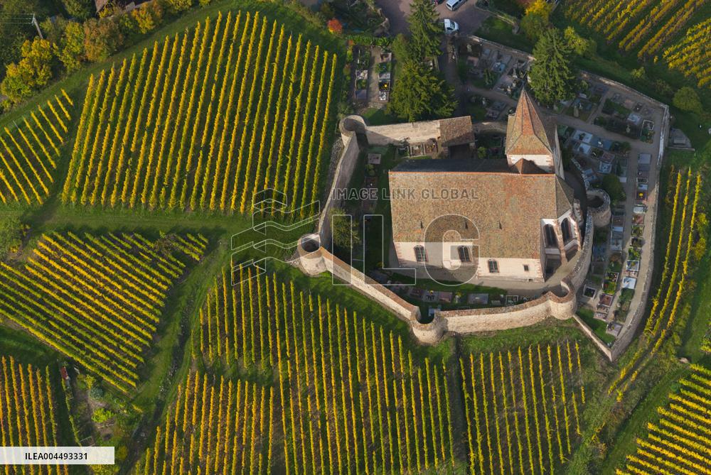 Illustration - Aerial View of France