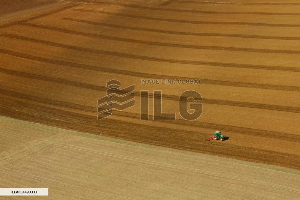 Illustration - Aerial View of France