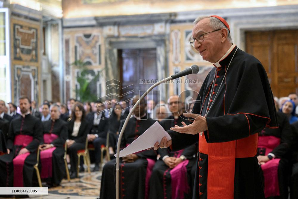 Pope Leo XIV Meets Officials Of The Vatican Secretariat of State - Vatican
