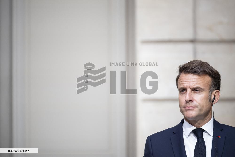 Macron And Lula Press Conference - Paris