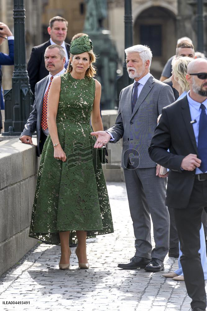 Royal Couple Visit To Prague - Day 2