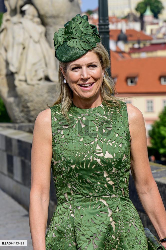 Royal Couple Visit To Prague - Day 2