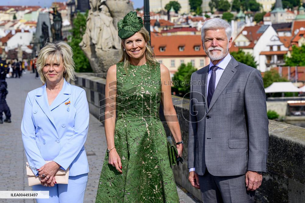 Royal Couple Visit To Prague - Day 2