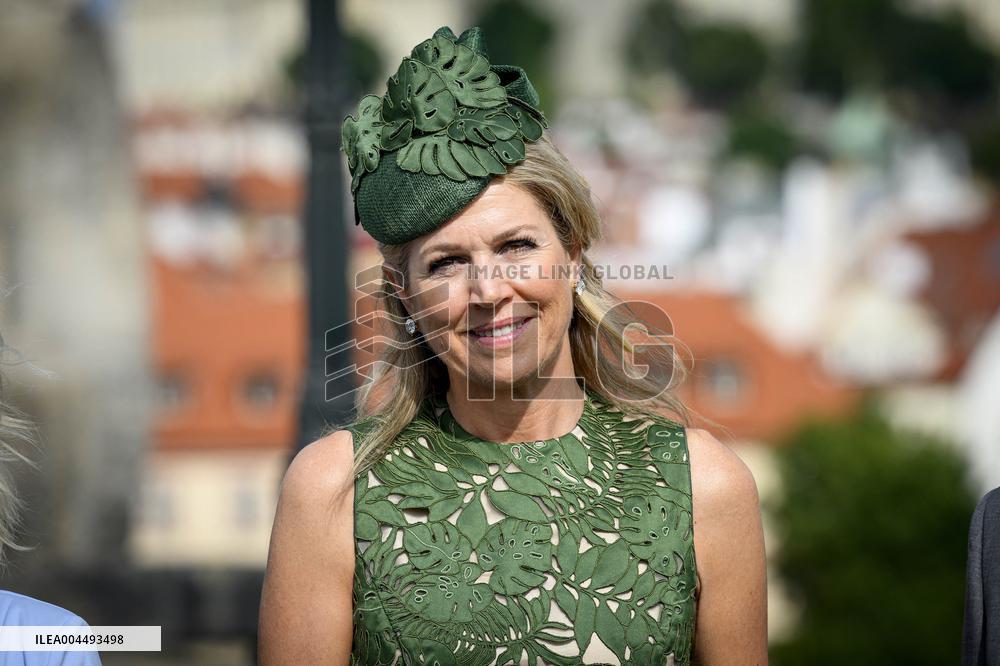 Royal Couple Visit To Prague - Day 2