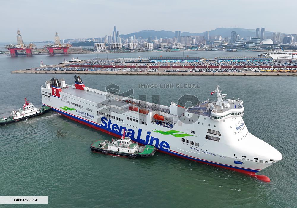 Sweden Ro-RO Ship Stena Foreteller