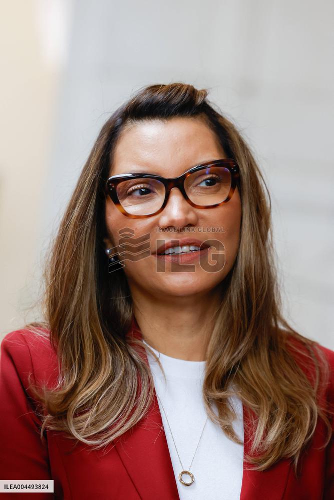 Brigitte Macron and Rosangela Lula da Silva Visit Cite Scolaire Montaigne - Paris