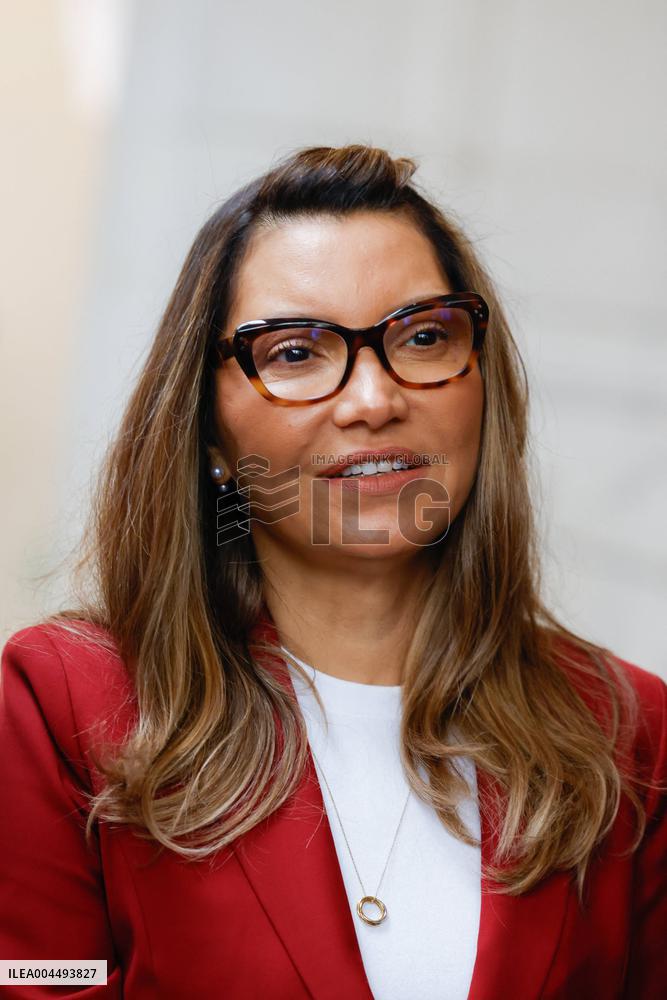 Brigitte Macron and Rosangela Lula da Silva Visit Cite Scolaire Montaigne - Paris