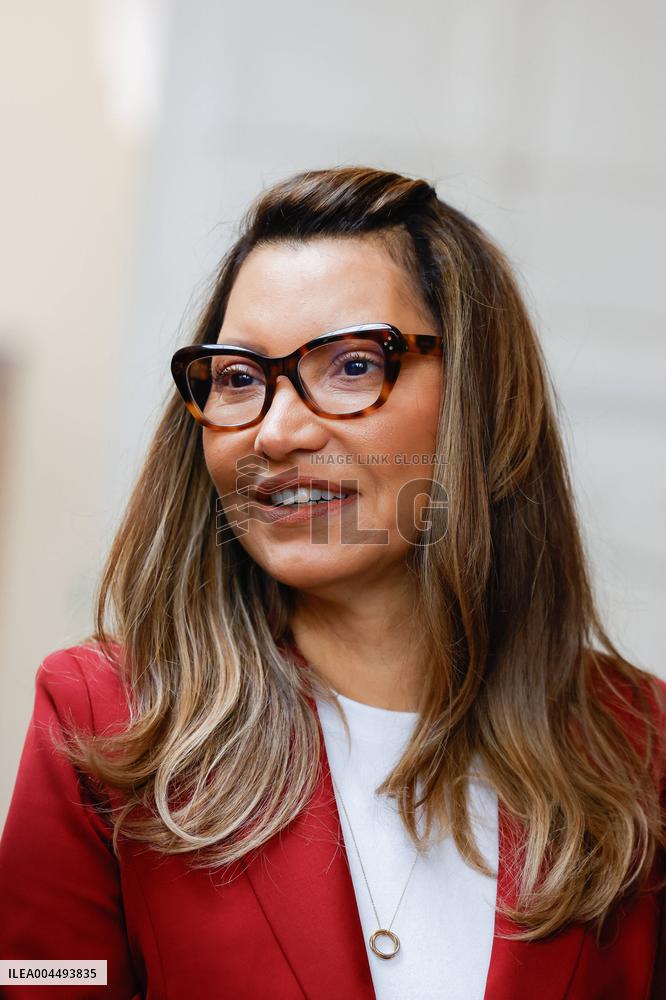 Brigitte Macron and Rosangela Lula da Silva Visit Cite Scolaire Montaigne - Paris